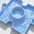 Harvest 2-in-1 Puzzle Piece Bowl + Lick Mat
