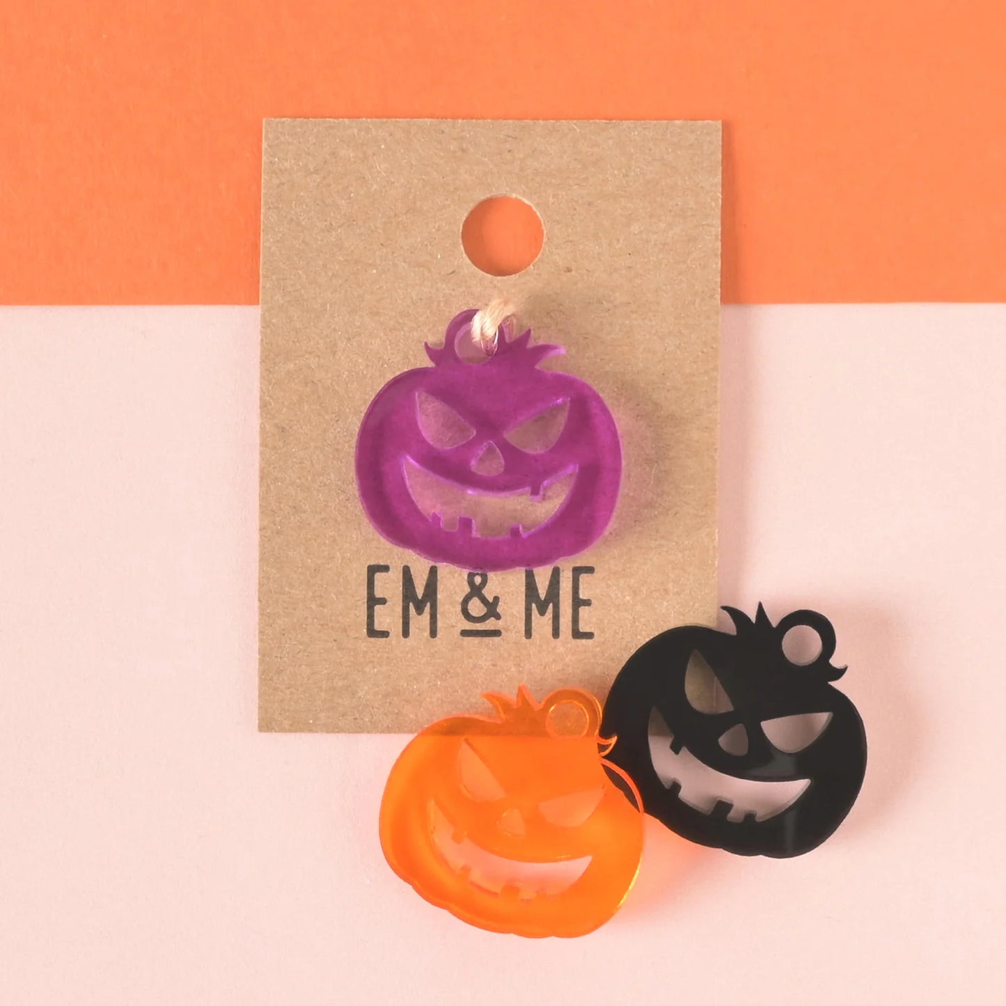 Jack-o-lantern Charm