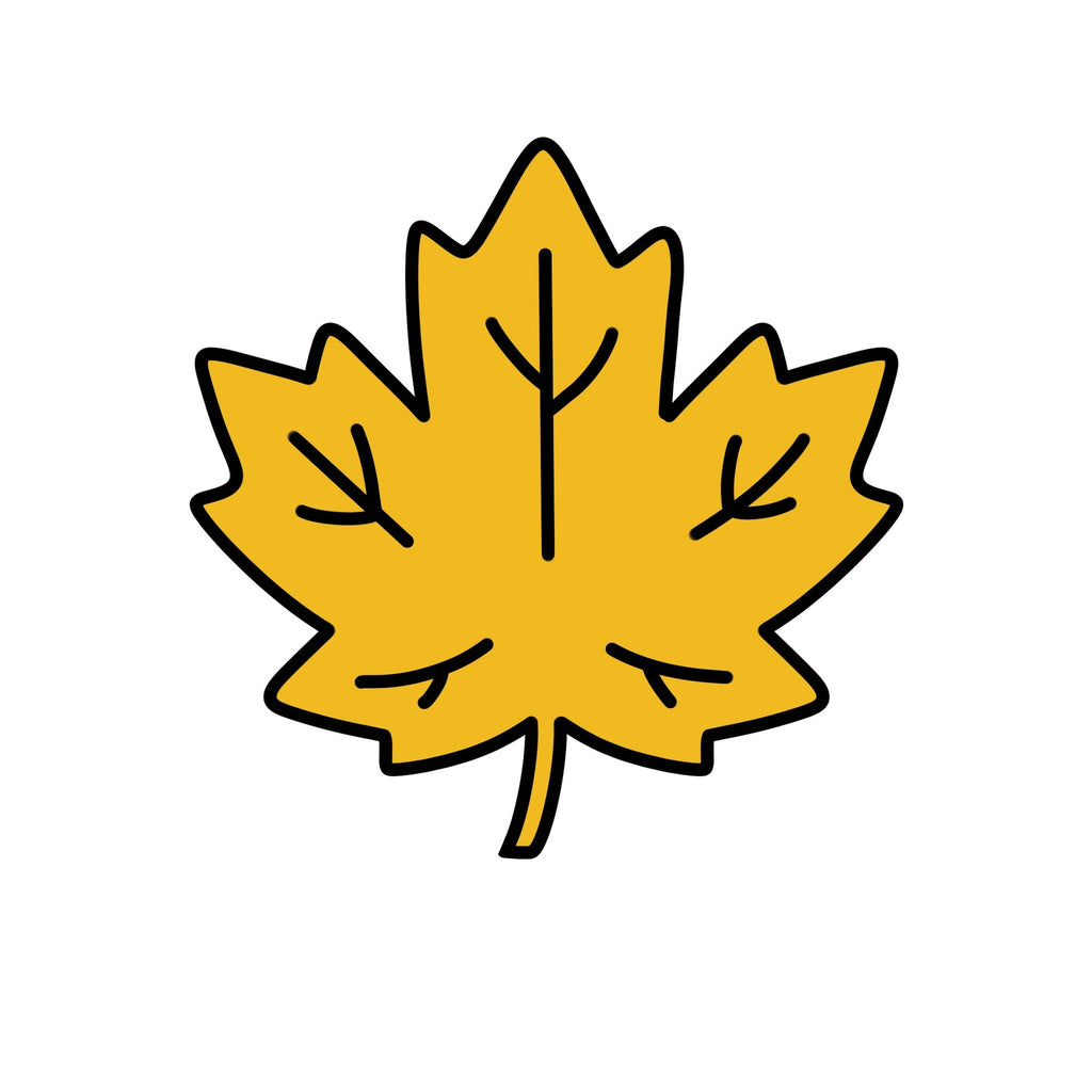 Maple Leaf Stoppl (Orange & Yellow)