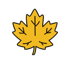 Maple Leaf Stoppl (Orange & Yellow)