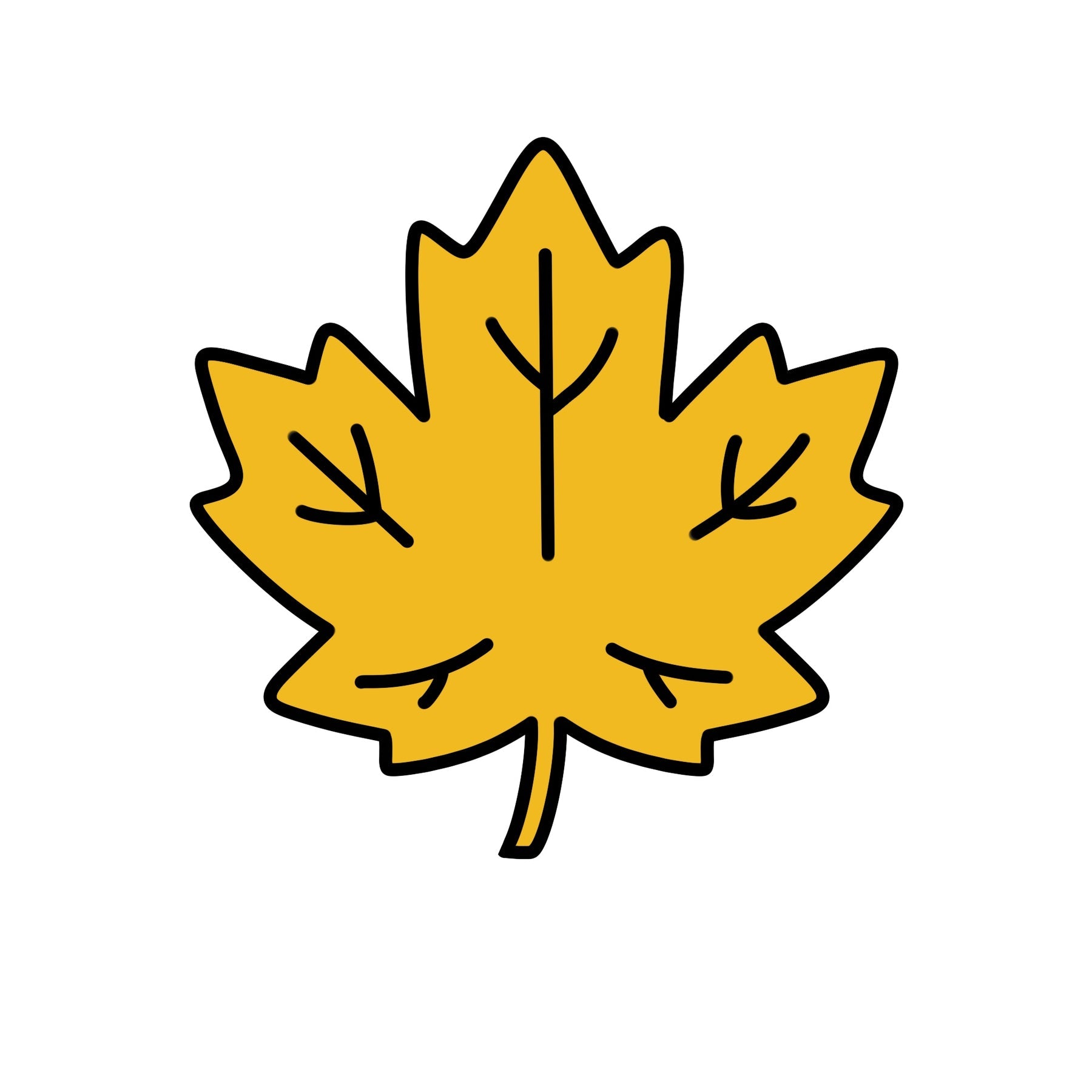 Maple Leaf Stoppl (Orange & Yellow)