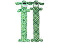 Green Gingham Loofa Plush