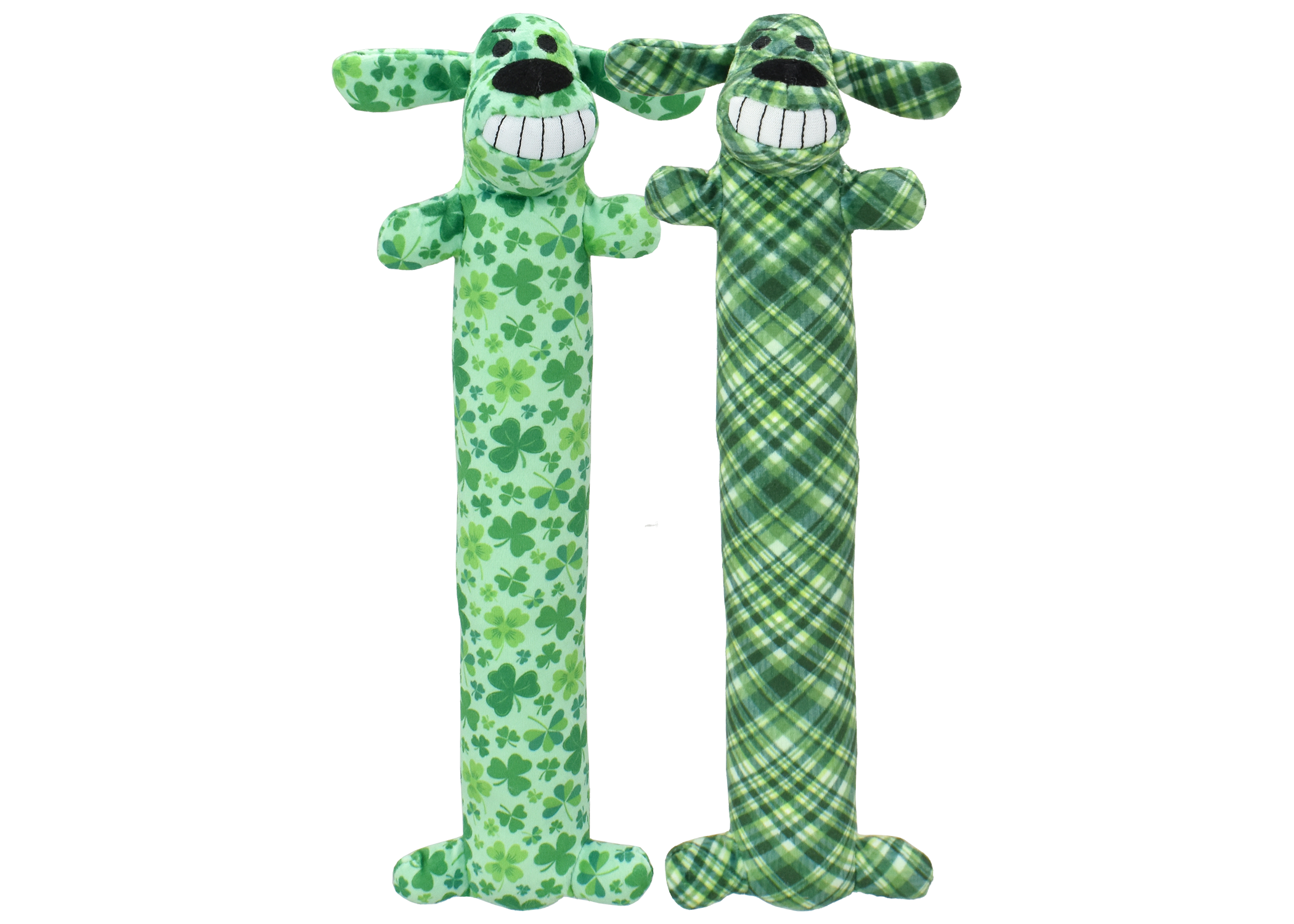 Green Gingham Loofa Plush