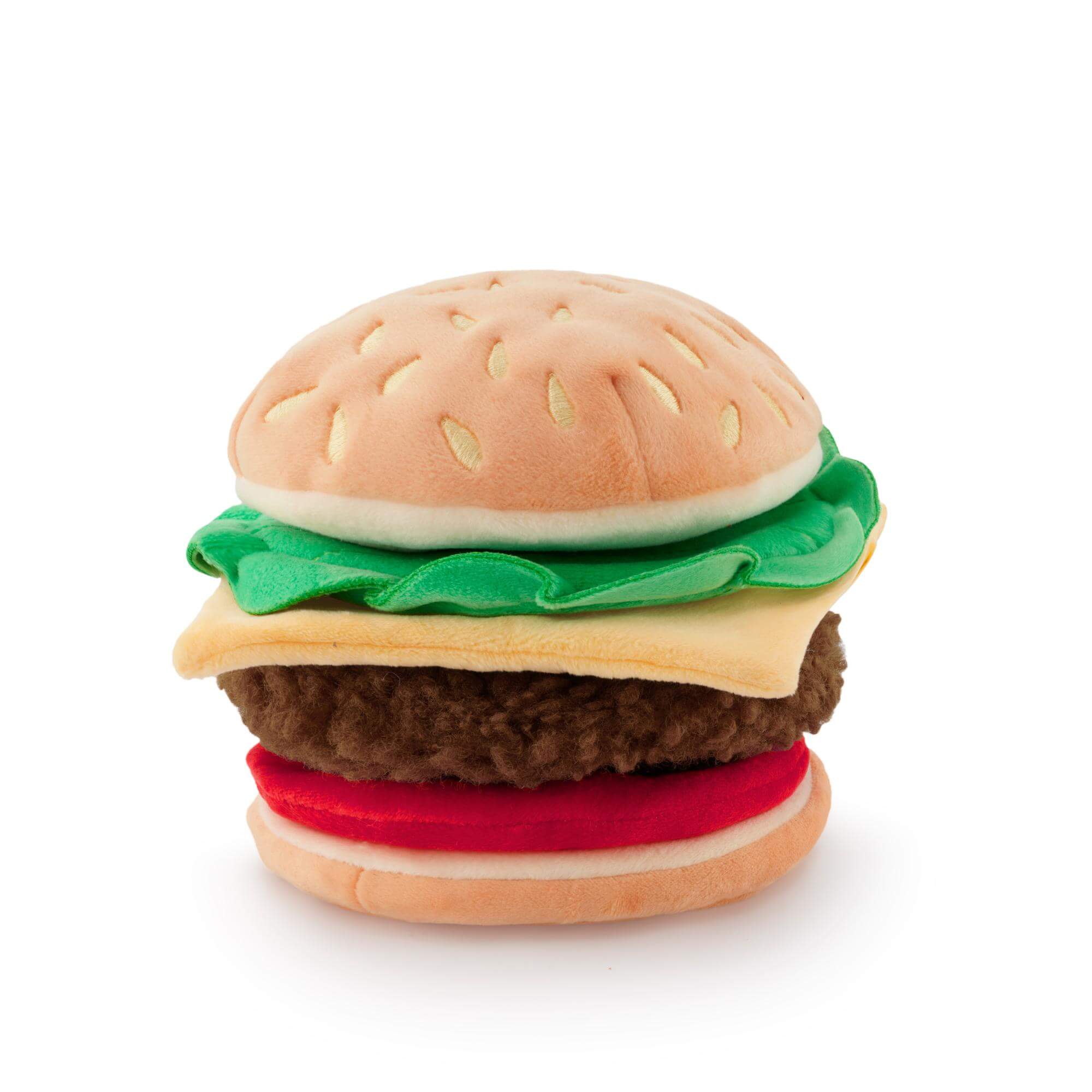 Cheeseburger Interactive Snuffle Toy