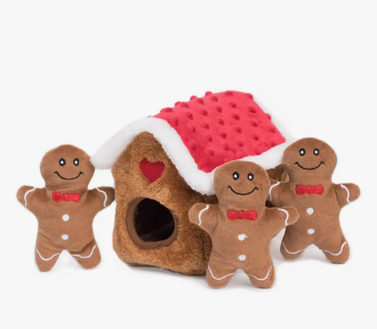 Gingerbread House Burrow Plush