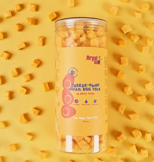 Freeze Dried Egg Yolk Bites