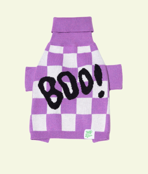 Purple People Eater Pet Sweater