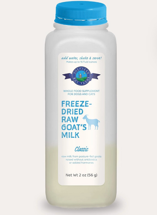 Freeze-Dried Raw Goat Milk Topper