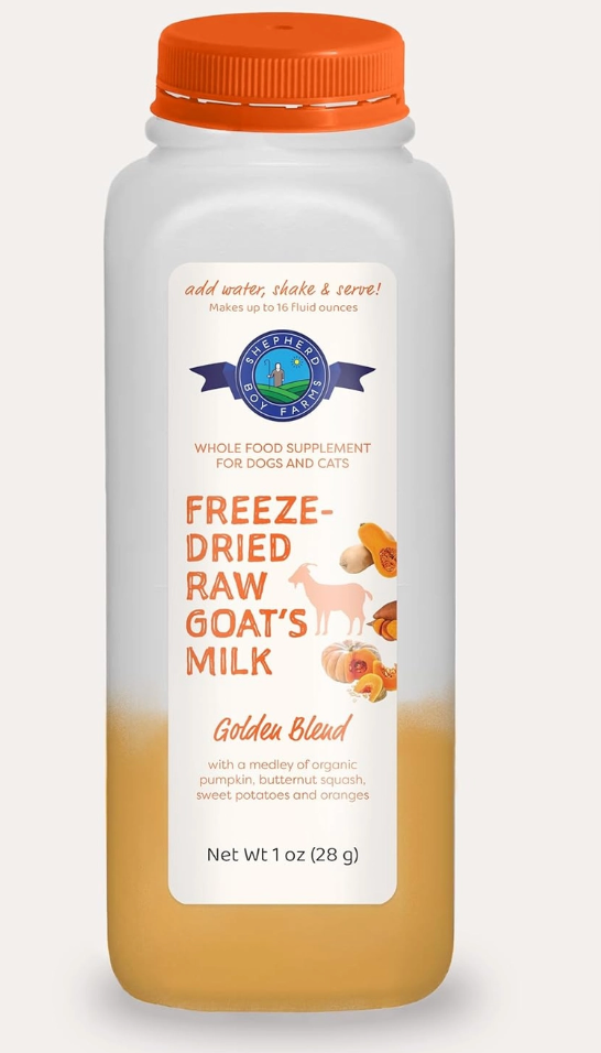 Freeze-Dried Raw Goat Milk Topper