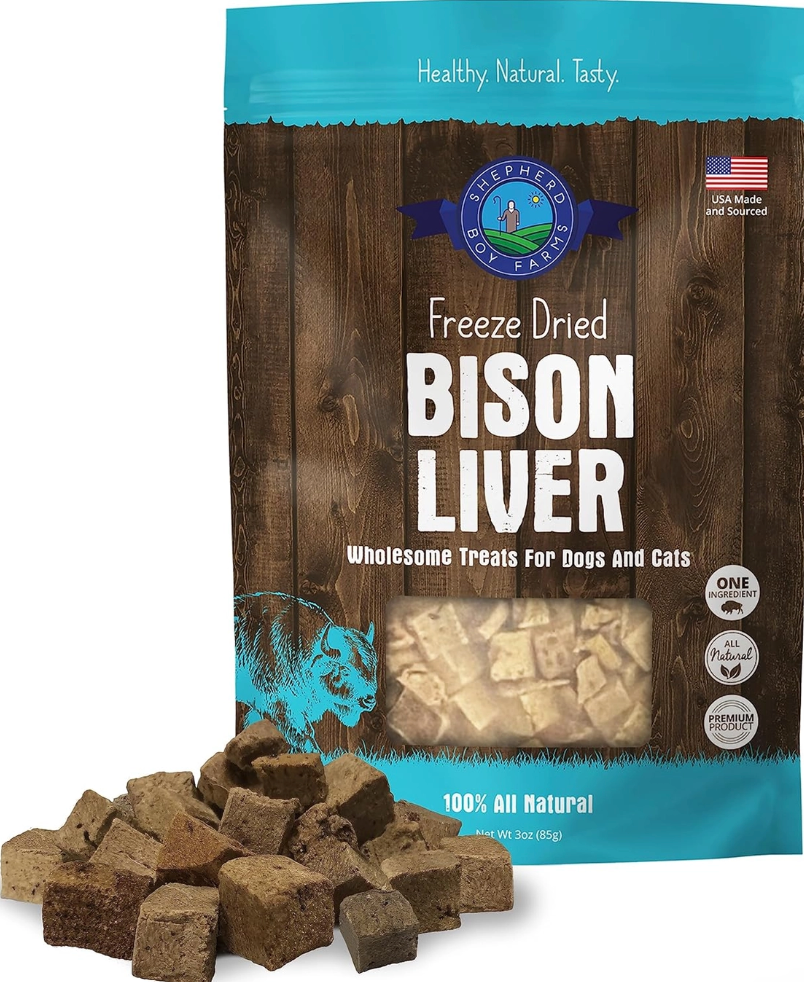 Freeze Dried Bison Liver