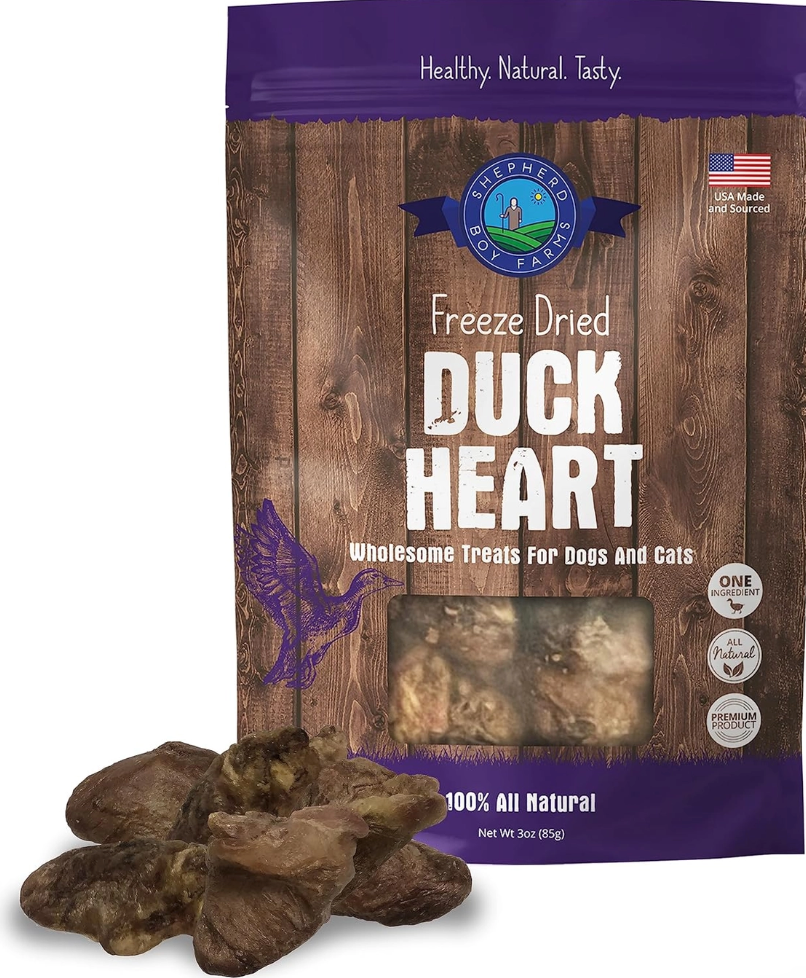 Freeze Dried Duck Heart