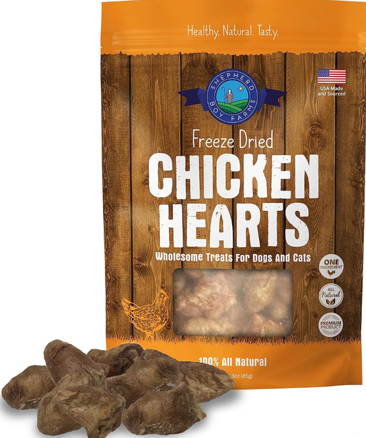 Freeze Dried Chicken Heart