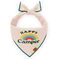 Happy Camper Embroidered Bandana