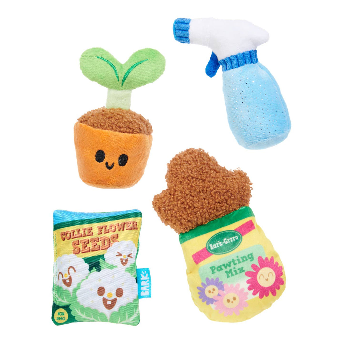 Paws Rabbit Starter Kit Green Paw Starter Kit Plush Set – Pure Bark