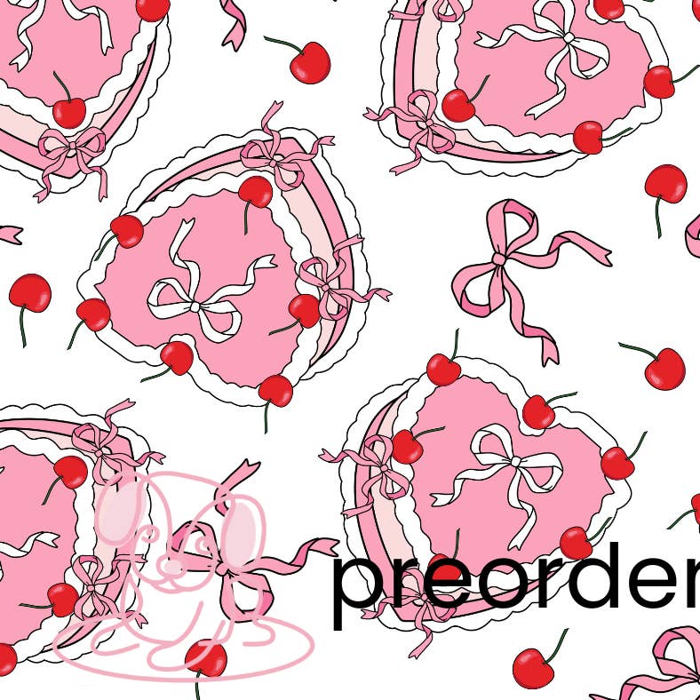 Coquette Heart Cakes Bandana