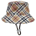 High Street Plaid Bucket Hat with Snugfit