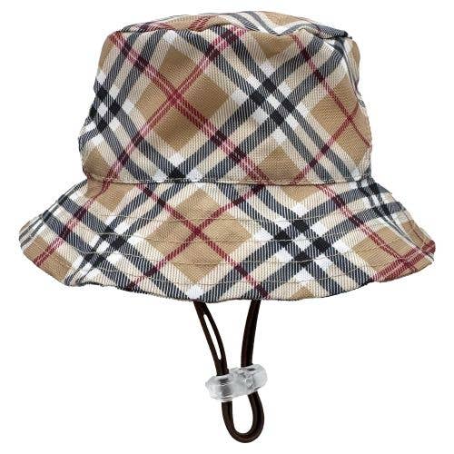High Street Plaid Bucket Hat with Snugfit