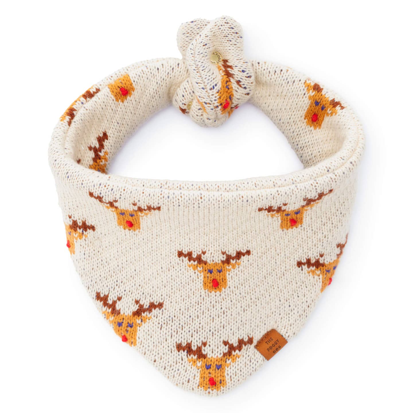 Reindeer Knit Bandana