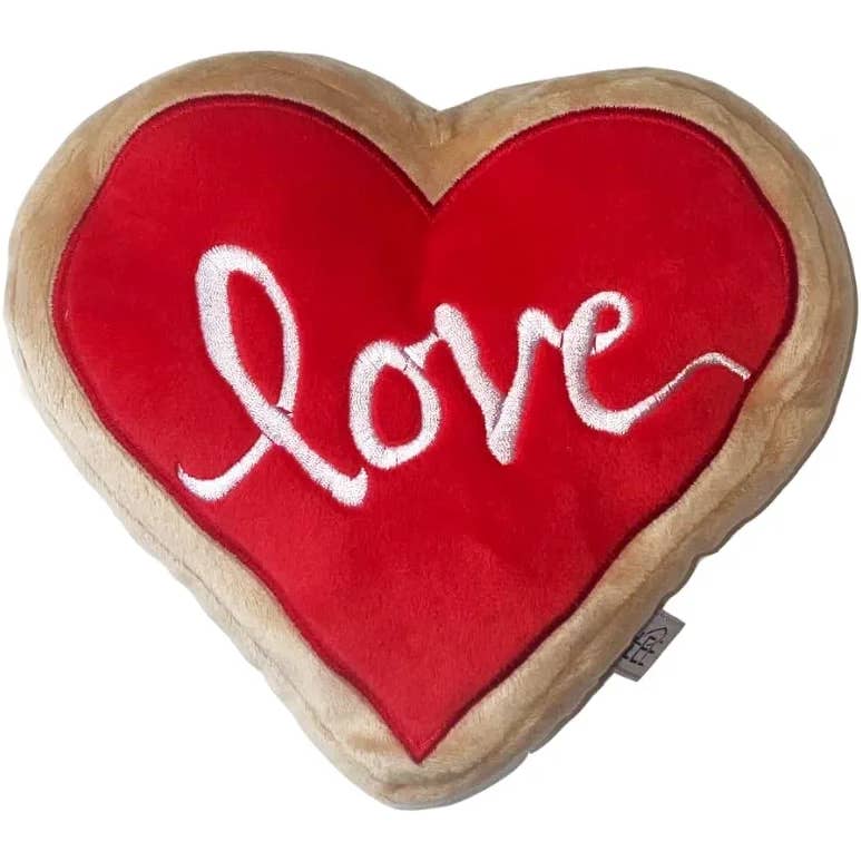 Love Red Heart Sugar Cookie Plush