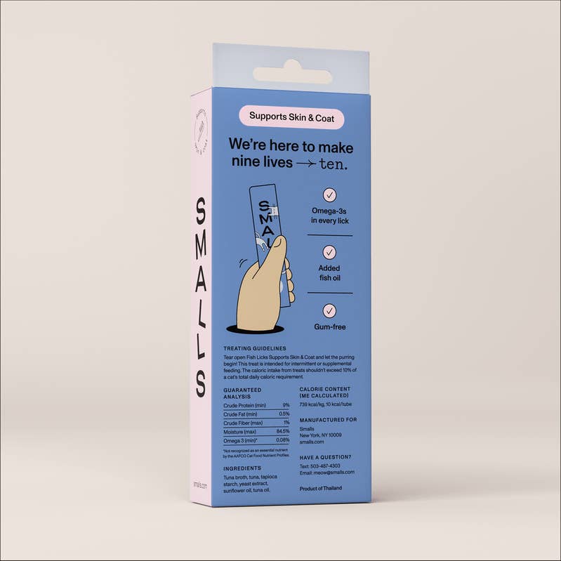 Tuna Skin & Coat Support Fish Licks