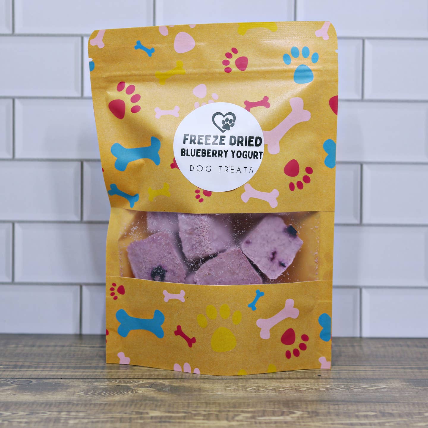 Freeze Dried Blueberry Yogurt Dog Treats