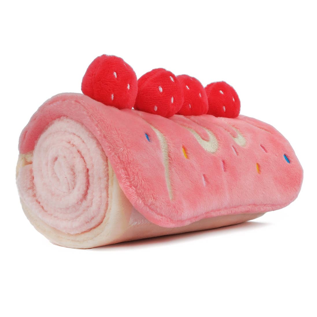 Strawberry Roll Cake Snuffle Toy
