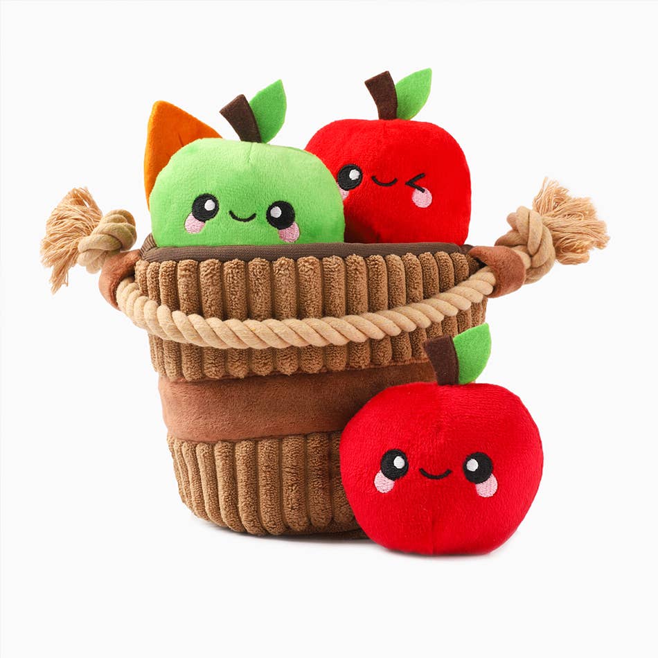 Apple Basket Burrow Plush