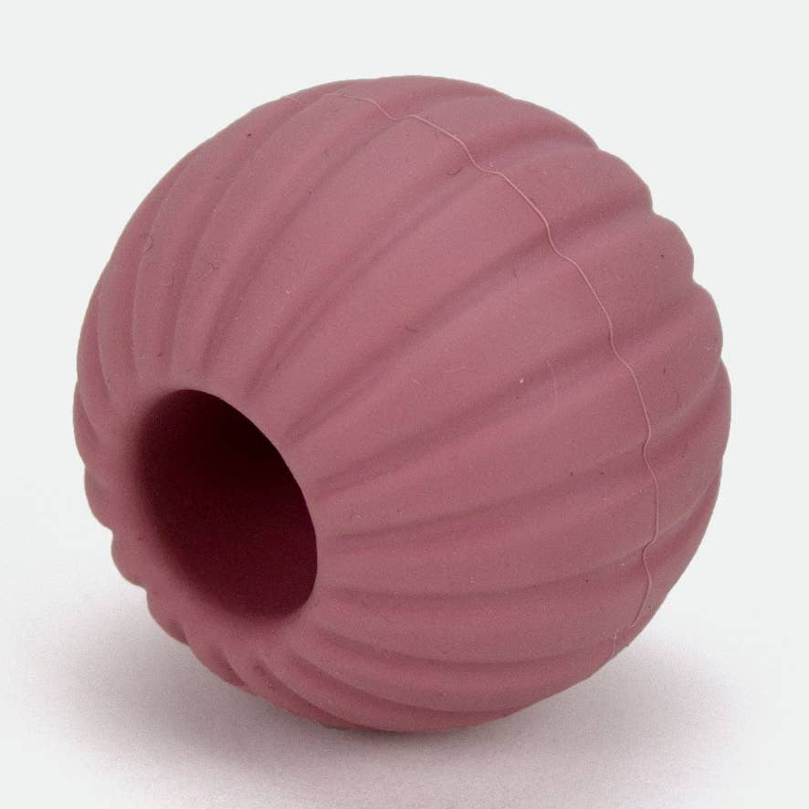 Rose Silicone Treat Dispenser Ball