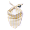 Butter Stripe Snap On Bandana
