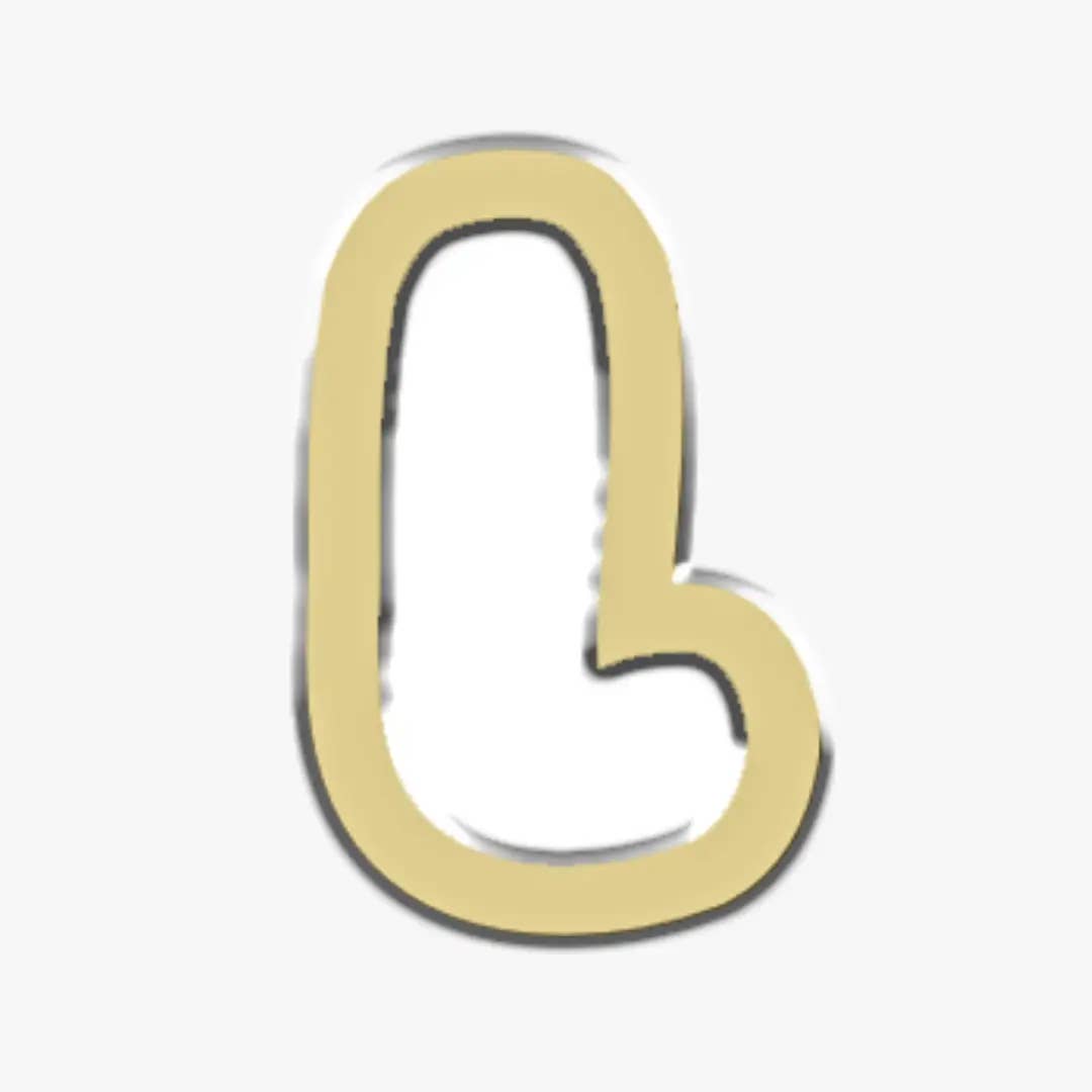 Bubble Letter Moodies Charms