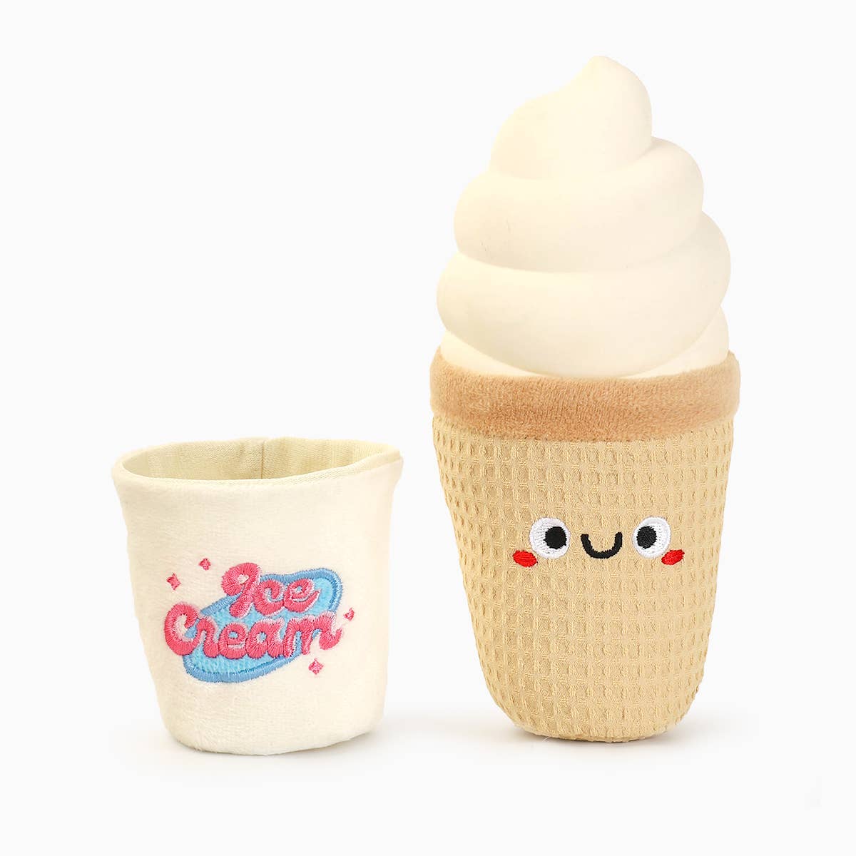 Ice-cream Plush & Latex Toy