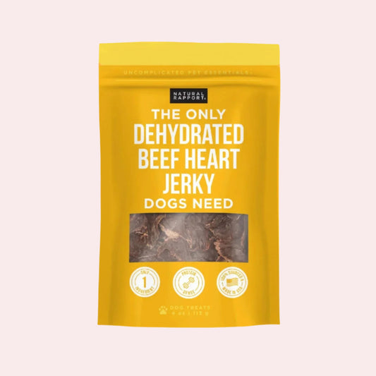 Dehydrated Beef Heart Jerky