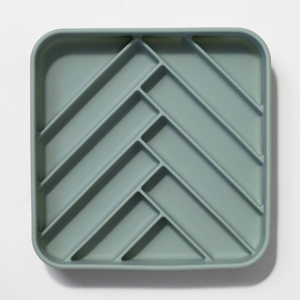 Chevron Slow Feeder Bowl