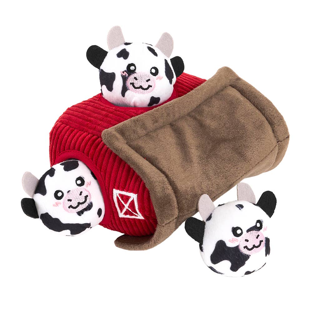 Cow Barn Burrow Plush