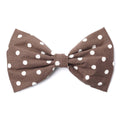 Chocolate Dot Bow Tie