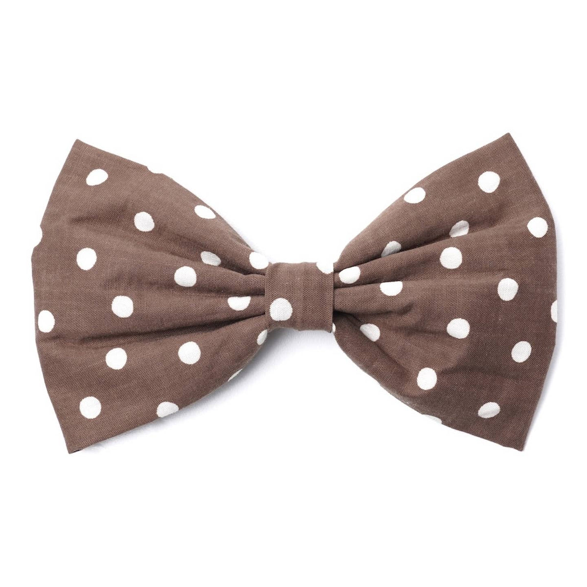 Chocolate Dot Bow Tie