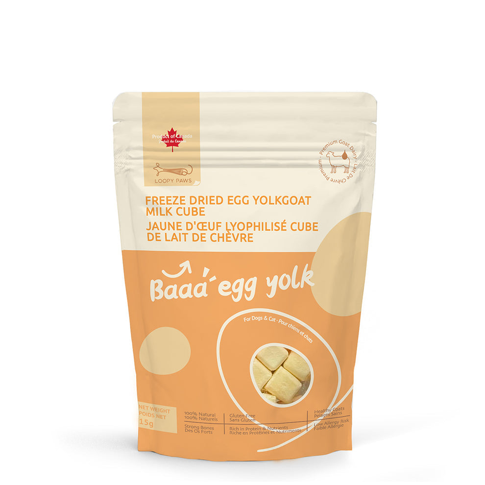 Egg Yolk Goat Milk Cubes