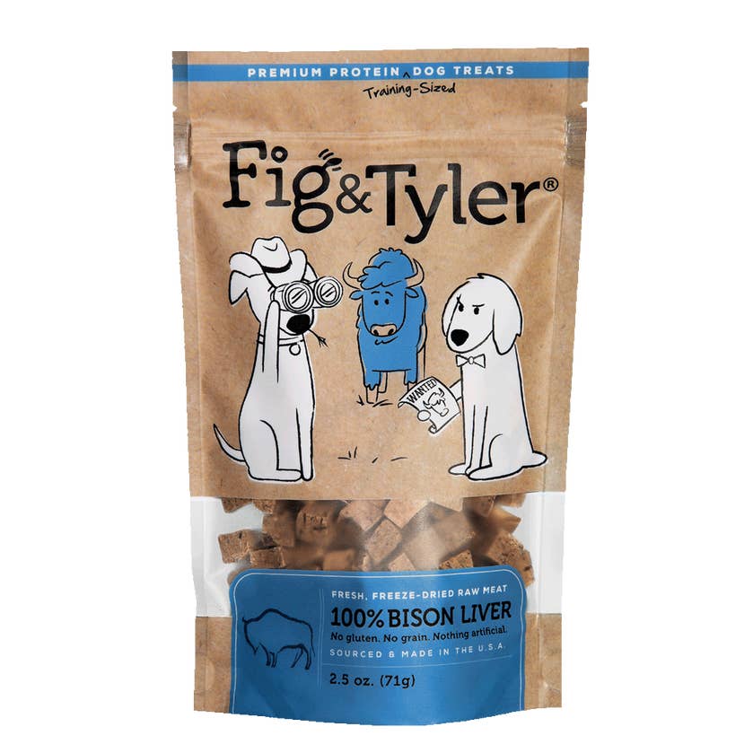 Freeze-Dried Bison Liver Morsels