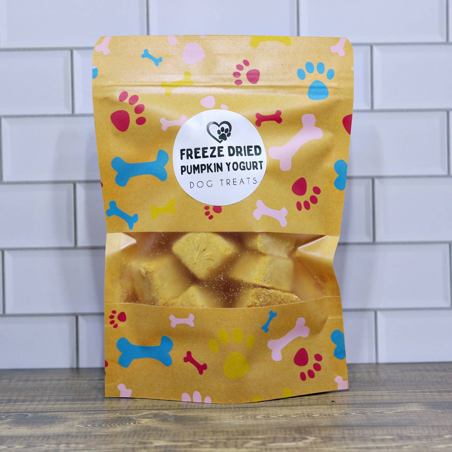 Freeze Dried Pumpkin Yogurt Dog Treats