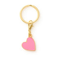 Pink Heart Collar Charm