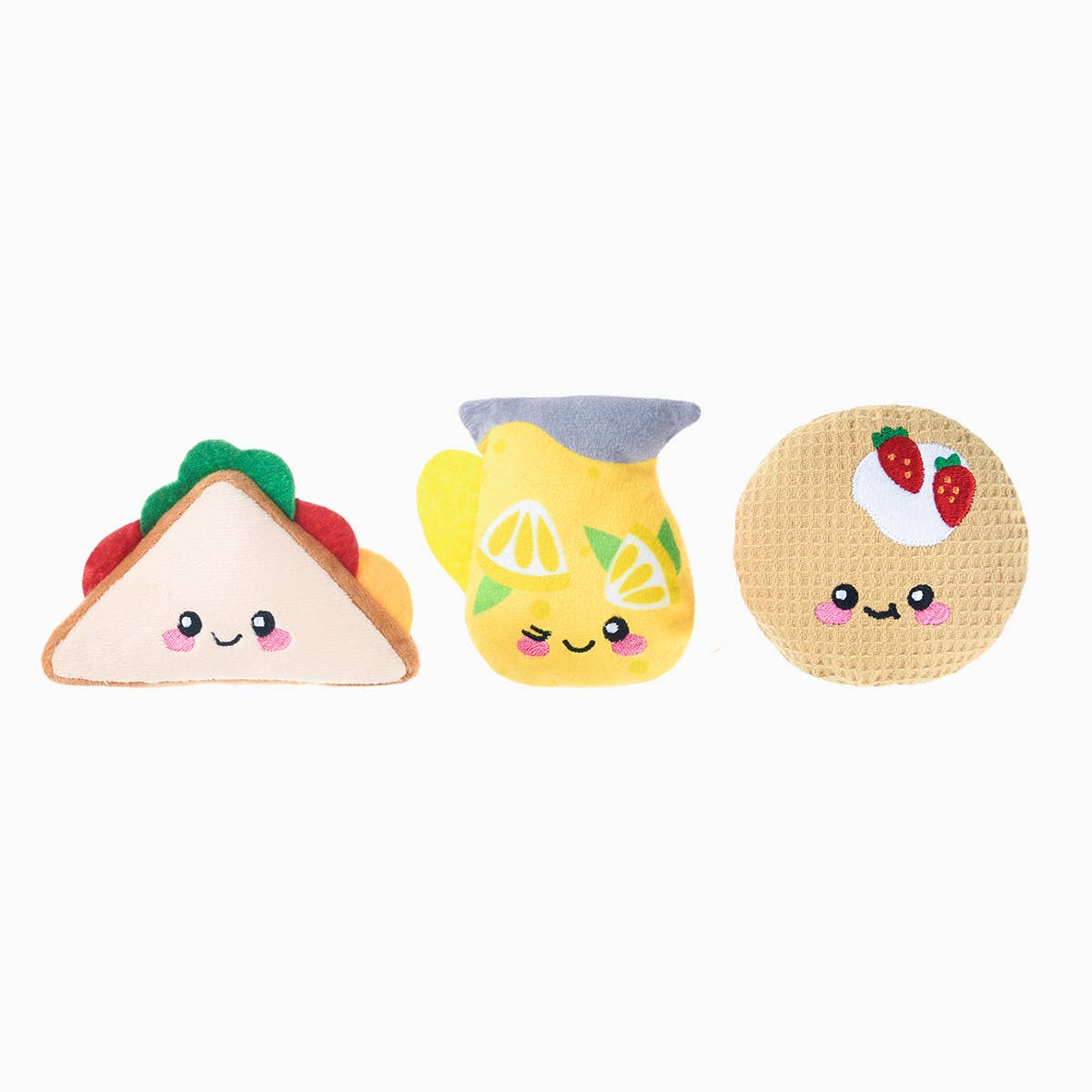 Yappy Yum 3-Piece Plush Set