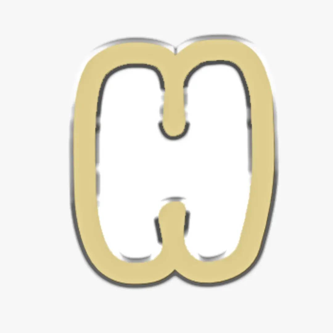 Bubble Letter Moodies Charms