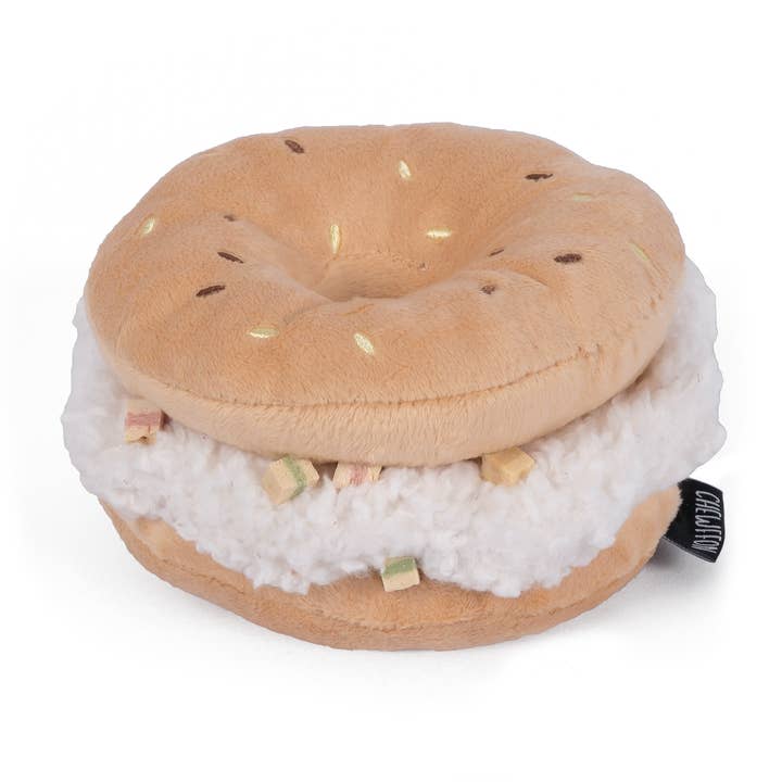 Bagel Plush Squeak and Snuffle Toy