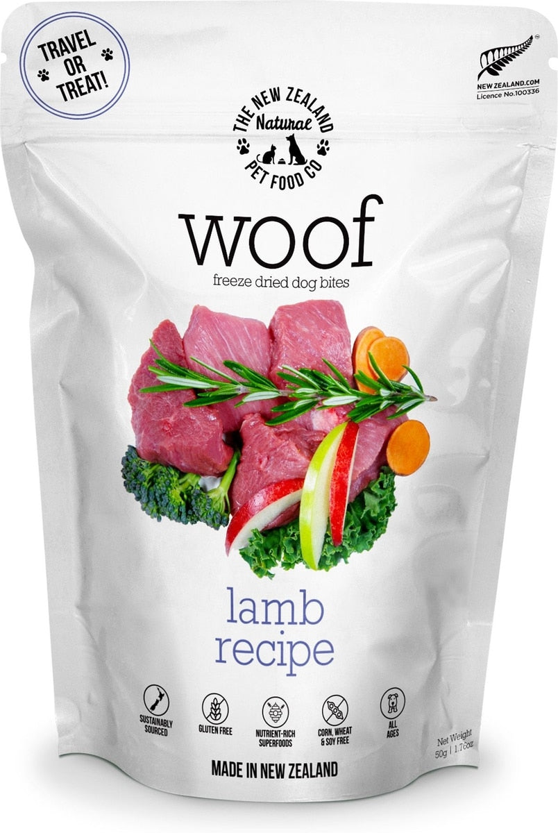 Lamb 'Woof' Freeze Dried Dog Food
