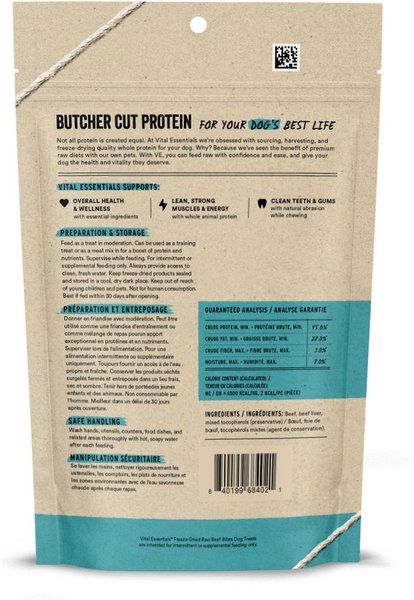 Freeze Dried Beef Bites