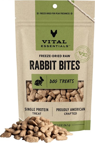 Freeze Dried Rabbit Bites