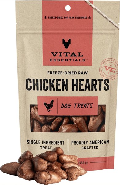 Freeze Dried Chicken Hearts