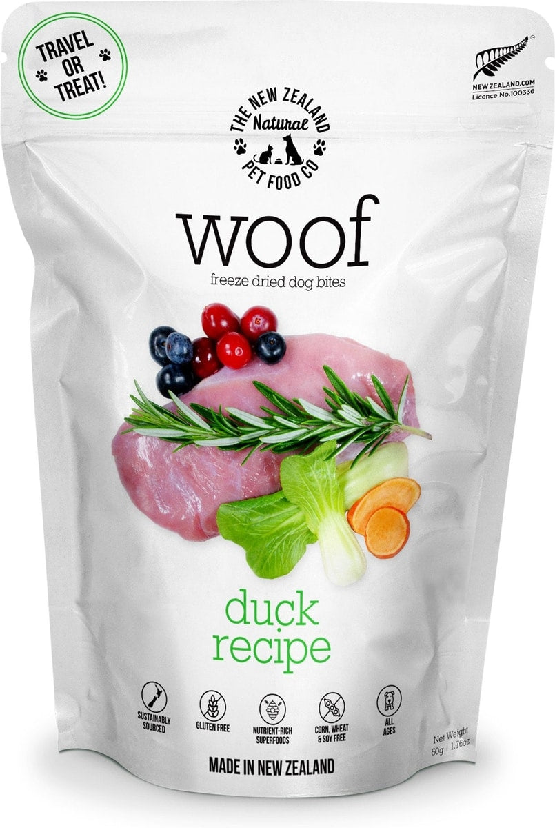 Duck 'Woof' Freeze Dried Dog Food